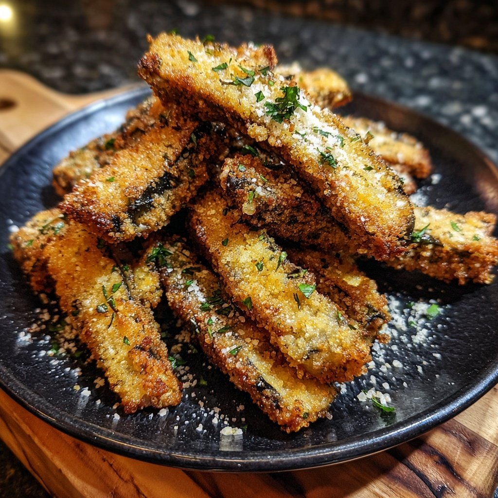Crispy Eggplant Veggie Fries