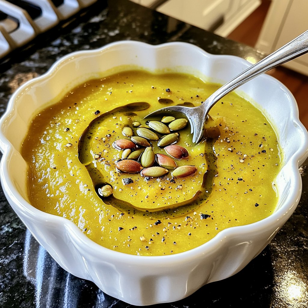 Roasted Acorn Squash Soup