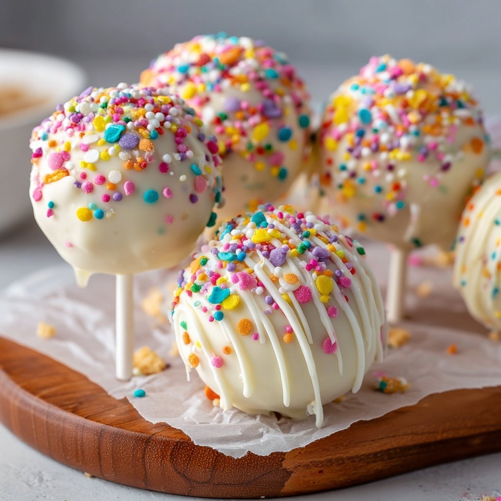 Starbucks Copycat Birthday Cake Pops