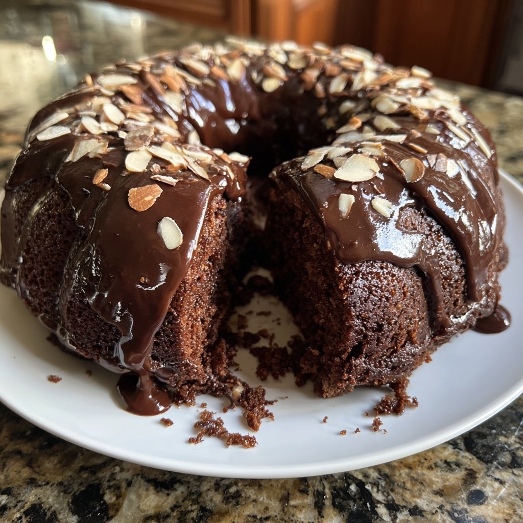 Chocolate Almond Flour Cake