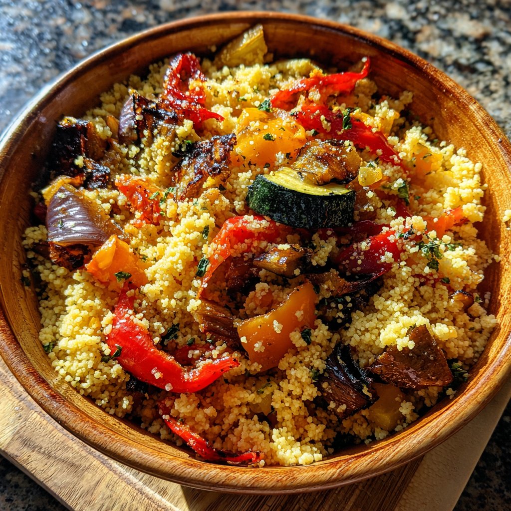 Sunday Roasted Vegetable Couscous
