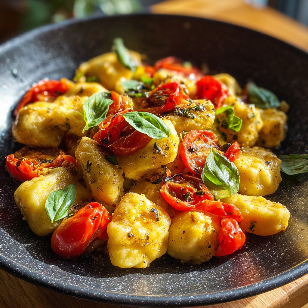 Sunday Tomato Basil Gnocchi