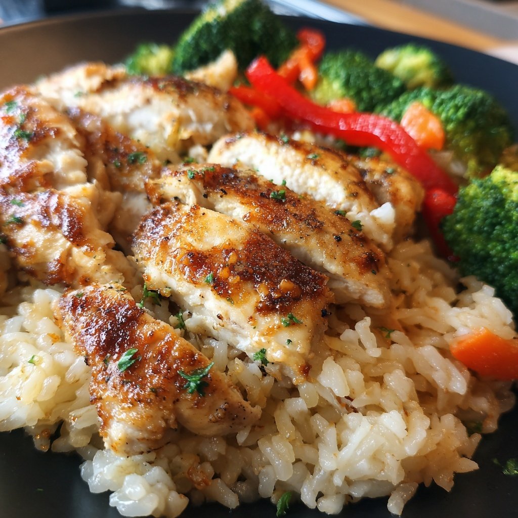 High Protein Chicken And Rice Meal Prep