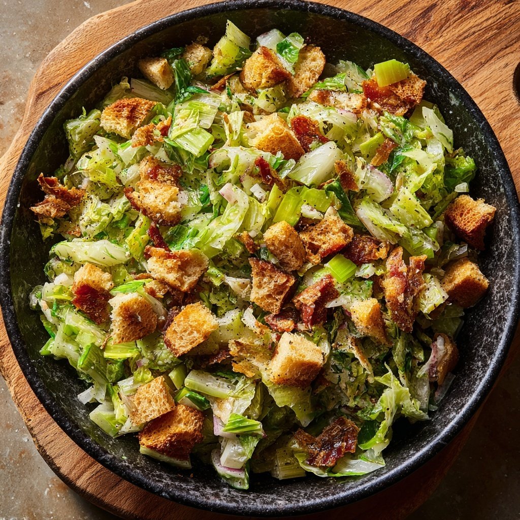 Crunchy Celery Salad With Lemon Dressing