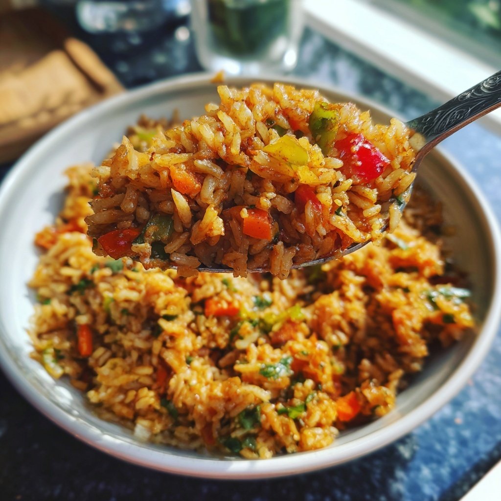 Smoky Paprika Veggie Rice