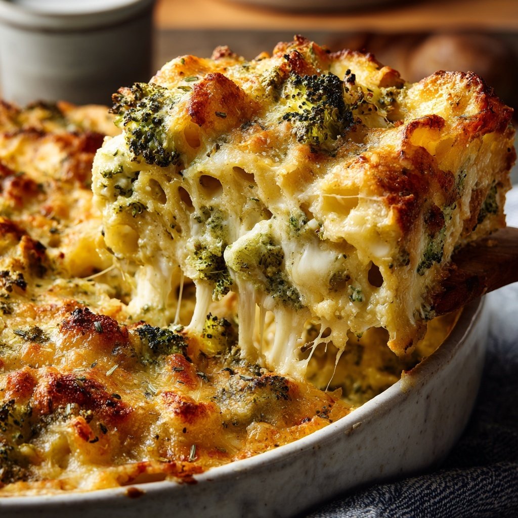 Sunday Creamy Broccoli Pasta Bake