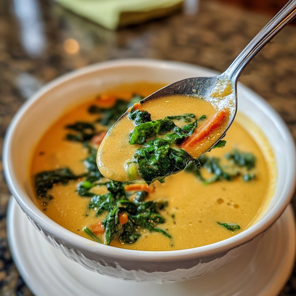 Creamy Lemon Chickpea Soup