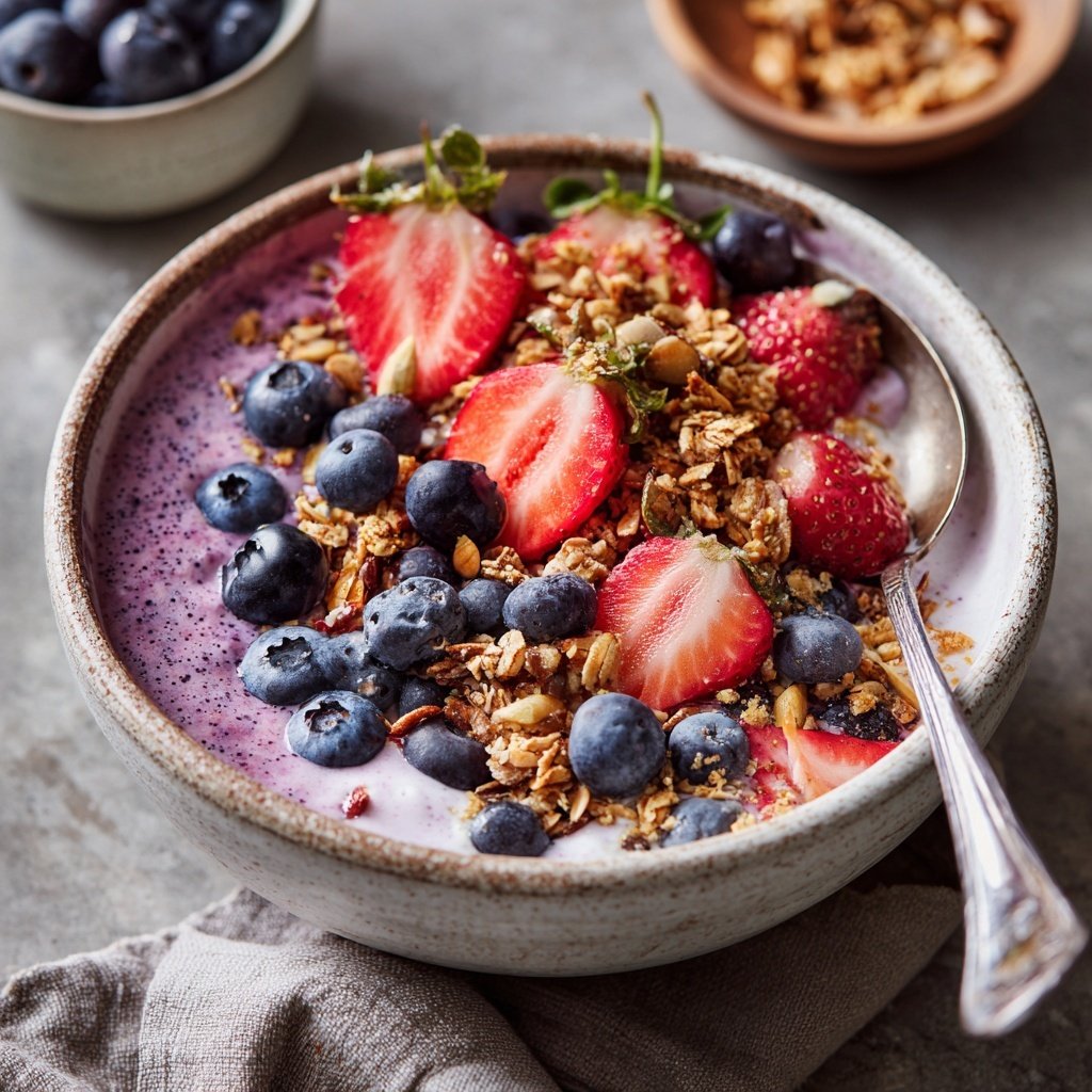 Berry Chia Breakfast Bowls