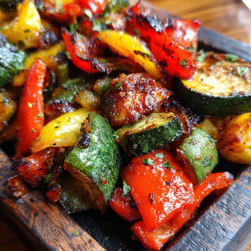 Jamaican Lime Roasted Vegetables