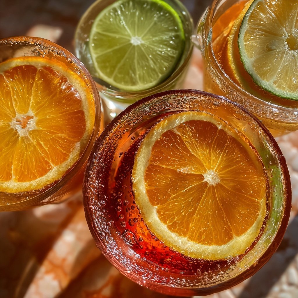 Spring Drinks With Fresh Citrus