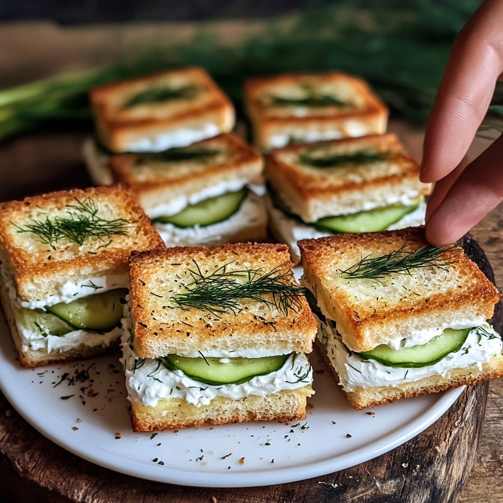Tea Sandwiches Savory Finger Food Ideas