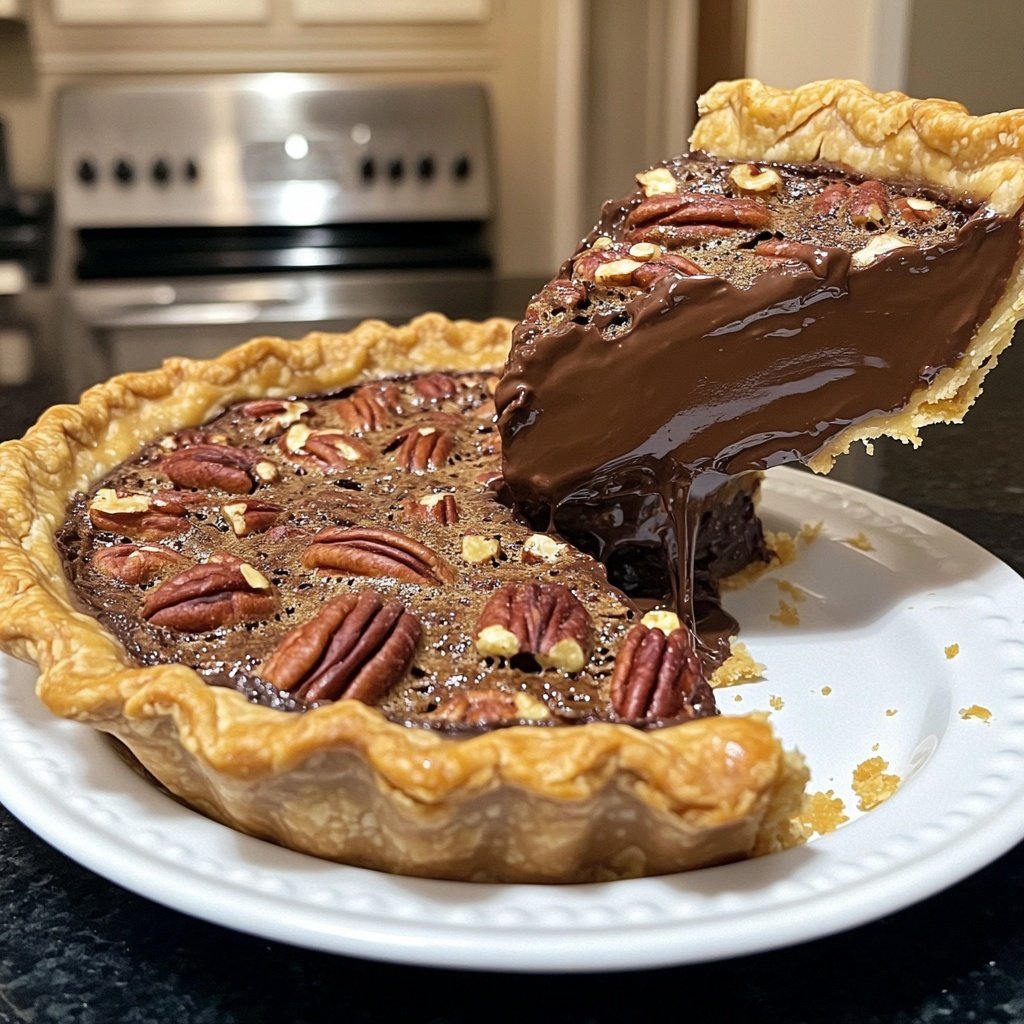 Rich & Decadent Texas Chocolate Pecan Pie (Homemade!)