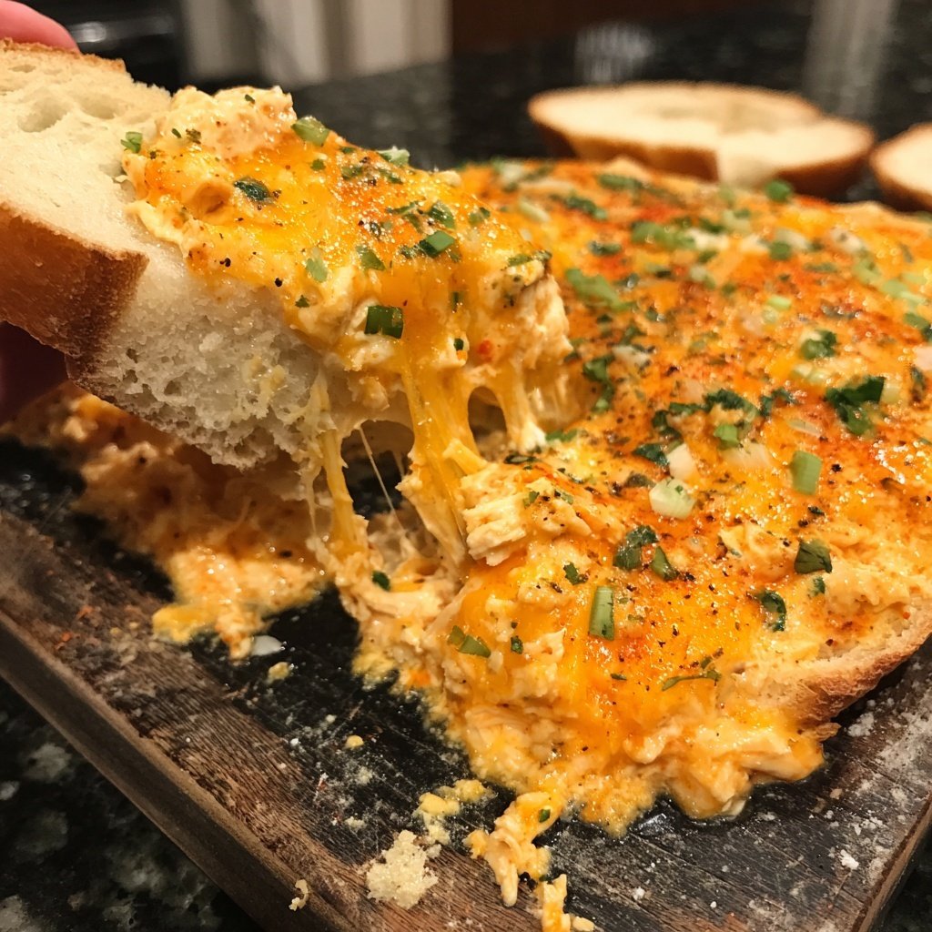 Easy Buffalo Chicken Dip
