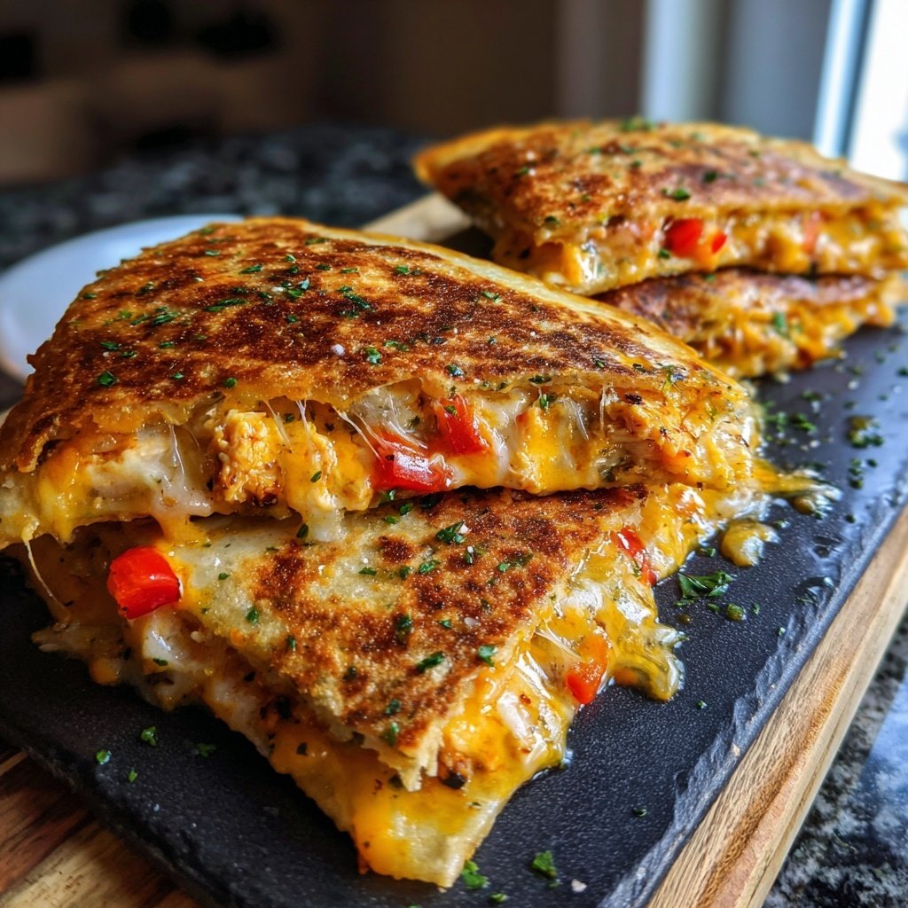 Super Bowl Food Sheet Pan Quesadillas