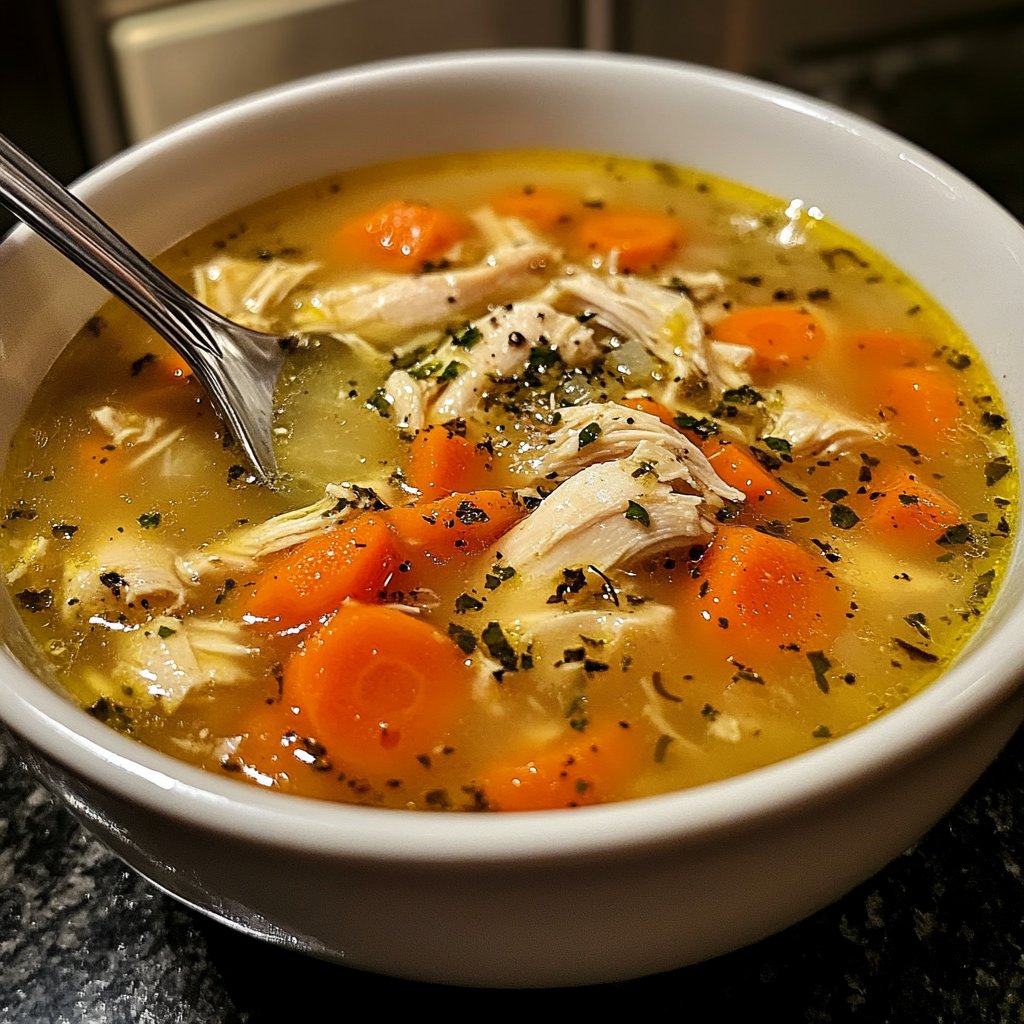 Fresh Chicken Soup from Scratch Recipe