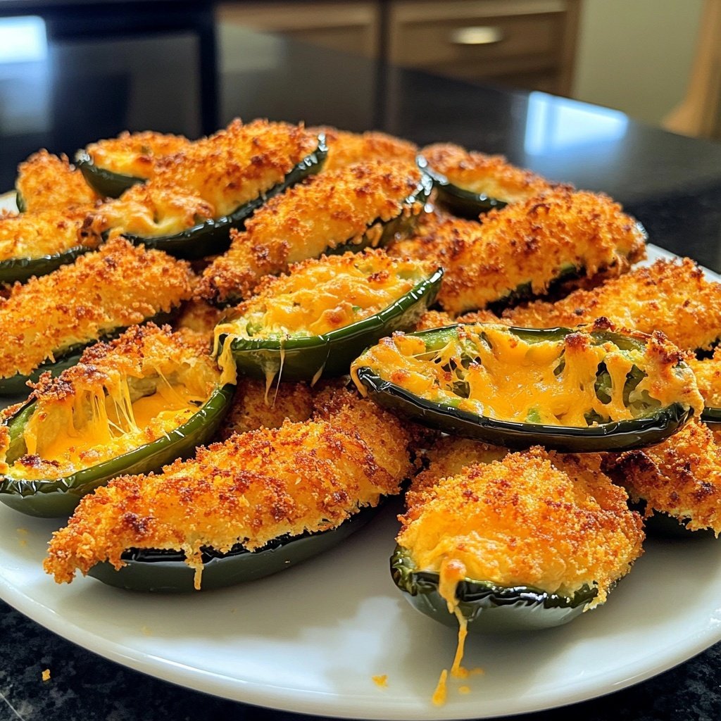 Jalapeno Poppers with Cheddar